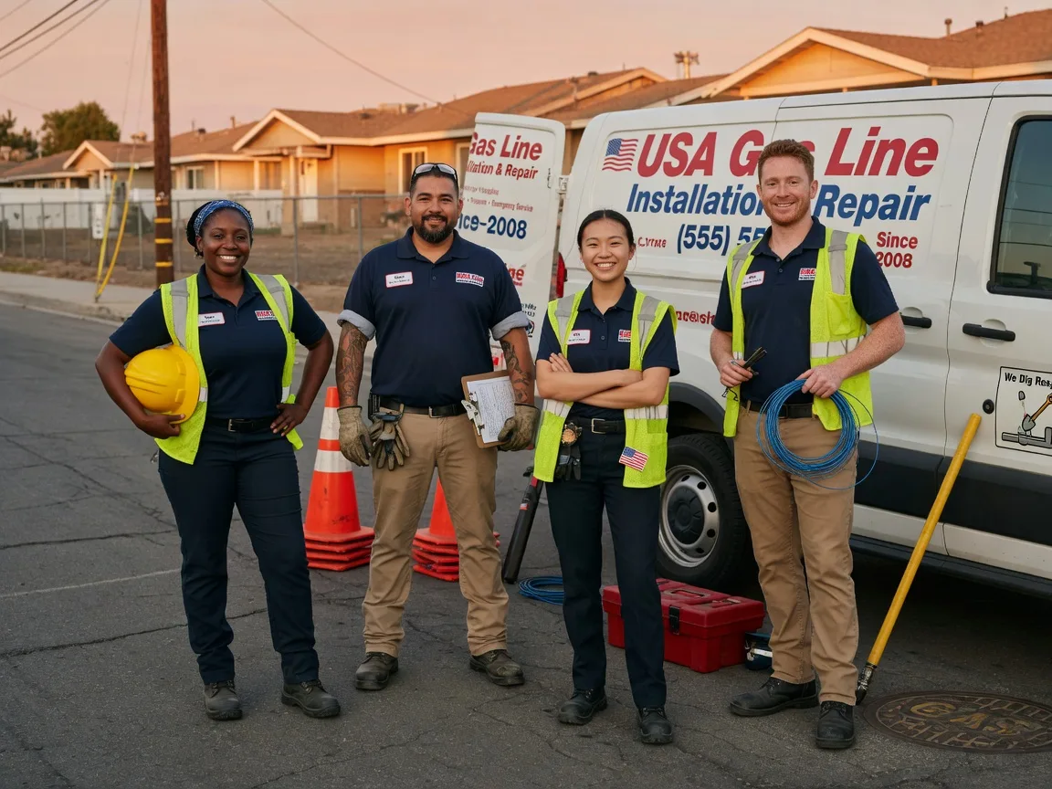 Gas Line Installation company in Four Oaks, NC